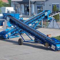 Acélvázas mobil szállítószalagok