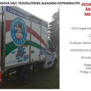Renault Master teherautók (tejszállításra, tejértékesítésre is alkalmasak)
