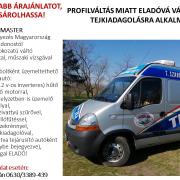Renault Master teherautók (tejszállításra, tejértékesítésre is alkalmasak)