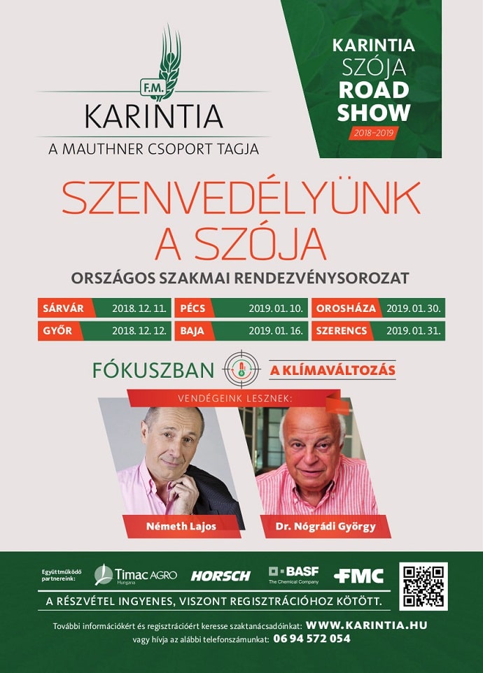 KARINTIA sz&oacute;ja roadshow