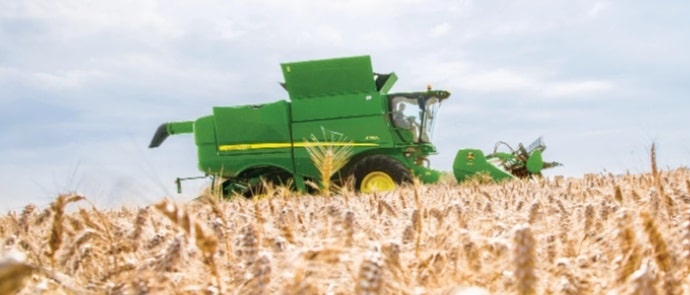 john Deere S kombájn kite