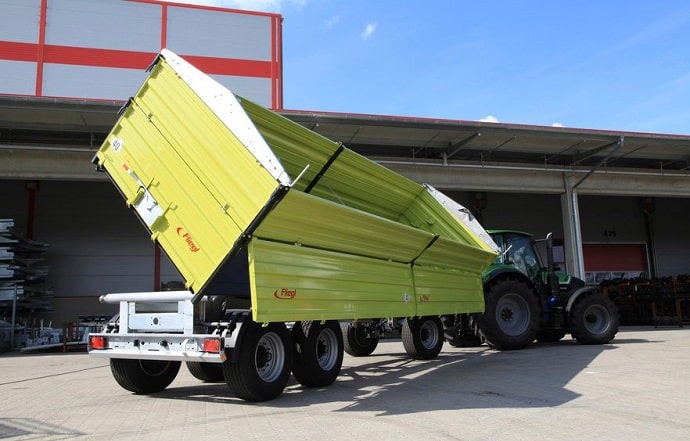 FIEGL DDK 240 3tengelyes 3 oldalra billeno potkocsi