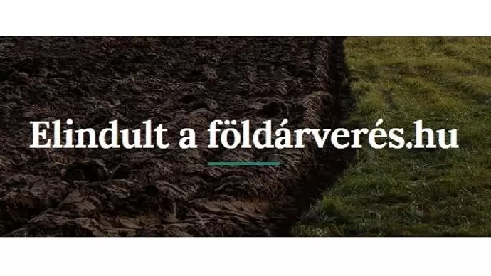 Elindult a földárverés.hu