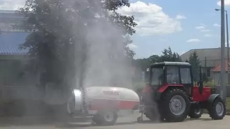 SAE permetezőgépek Ferrarából, Magyarországra