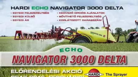 NAVIGATOR ECHO 3000 Limitált szériás kampány a Hardinál
