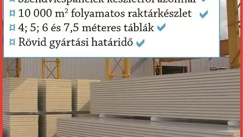 Szendvicspanel gyártás Debrecenben