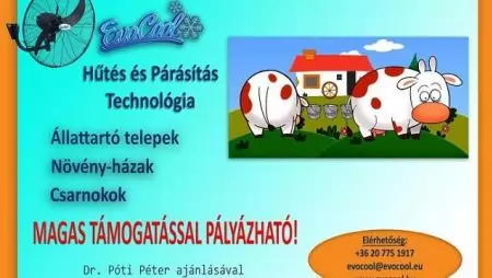 AZ EVOCOOL TERMÉKEK MAGAS TÁMOGATÁSSAL PÁLYÁZHATÓK!