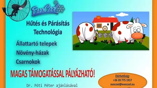 AZ EVOCOOL TERMÉKEK MAGAS TÁMOGATÁSSAL PÁLYÁZHATÓK!