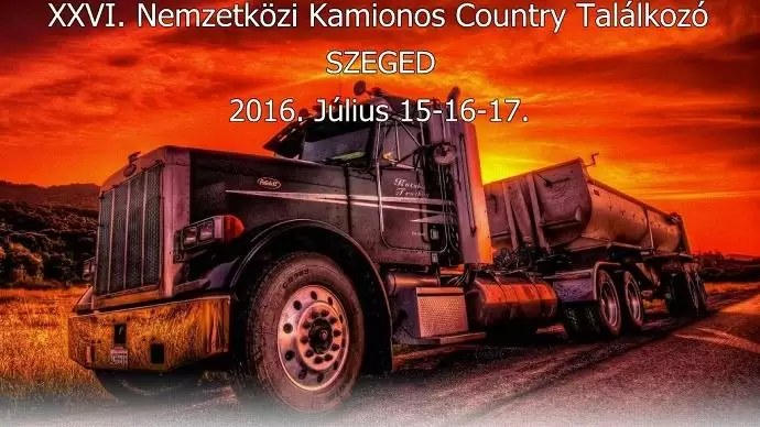 Újra Szegeden gyűlnek össze a legszebb és leggyorsabb kamionok