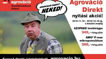 Agrováció ajánlatok Direkt Neked