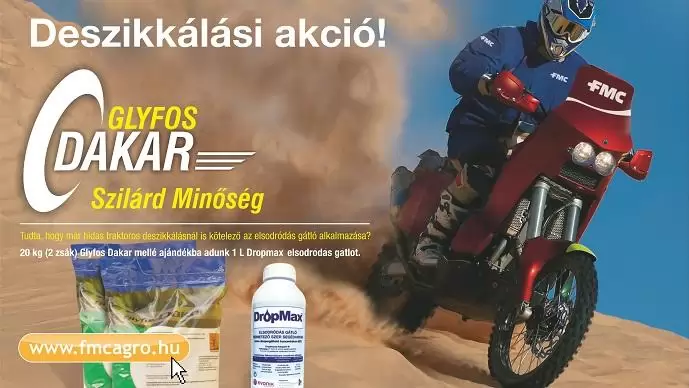 GLYFOS® DAKAR – TOTÁLIS GYOMMENTESÍTÉS A TARLÓN!