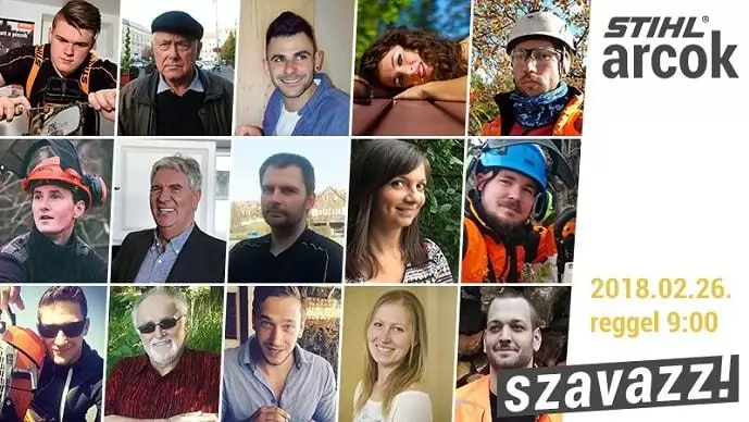 Megvannak a STIHL Arcok döntősei: kezdődhet a szavazás!