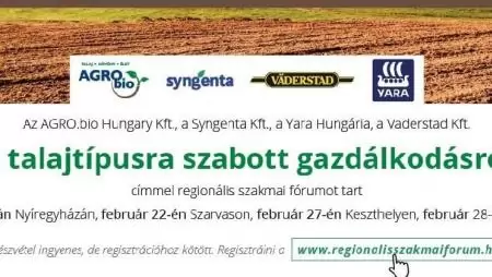 Szakmai fórumok a talajtípusra szabott gazdálkodásról