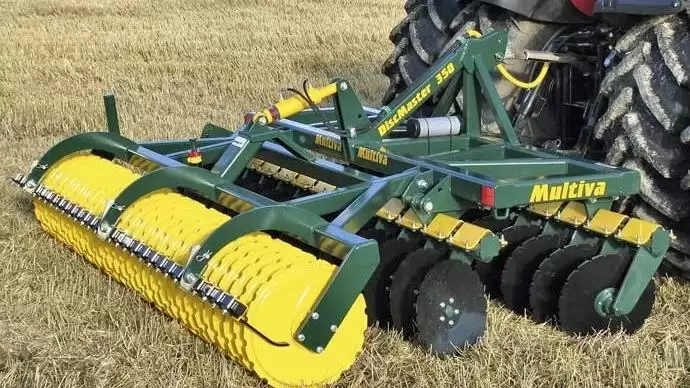 DiscMaster rövidtárcsa: függesztettből vontatott