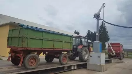A gabonaátvétel folyamatának felgyorsítása