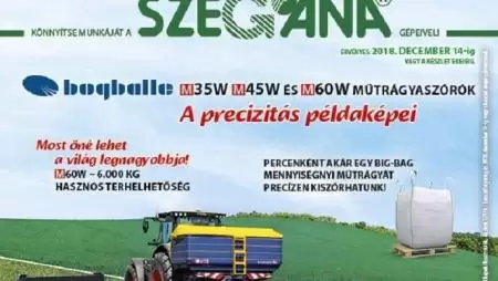 Évi végi akció a SZEGÁNA Kft-nél