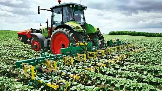 Folyékony műtrágya kijuttatása