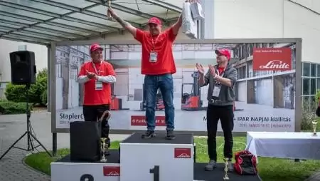Megvan a magyar targoncabajnok 