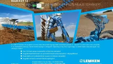 Diamant 16 félig függesztett ekecsalád 