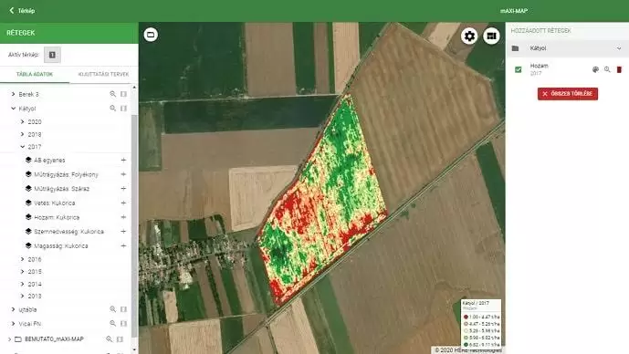 Szakszerű precíziós gazdálkodás? AXIÁL mAXI-MAP!