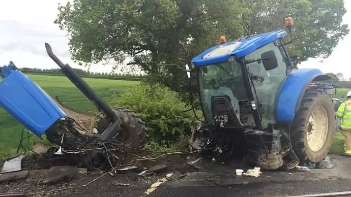 Amikor traktor kerül a sínekre