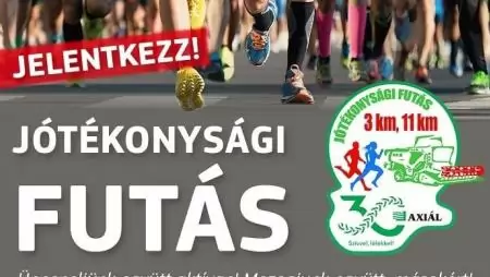 Július 18-án AXIÁL jótékonysági futás