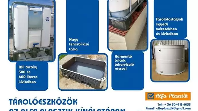 Tárolás megoldva! – Az Alfa-Plasztiknál szinte nincs lehetetlen kérés