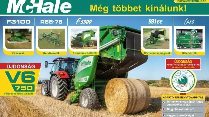 Gépek a McHale kínálatában