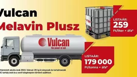 Vulcan MELAVIN PLUSZ  – a talaj „ENERGIAITALA” 