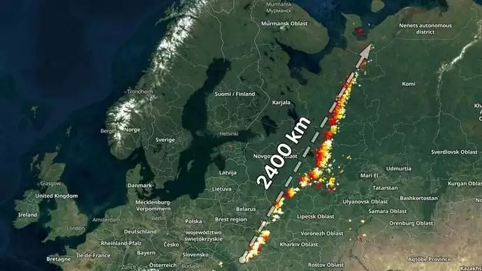 Európa legnagyobb zivatarlánca alakult ki keletre