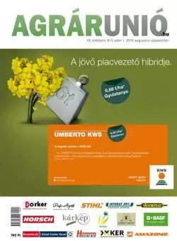 AgrárUnió 2019. 08-09. szám