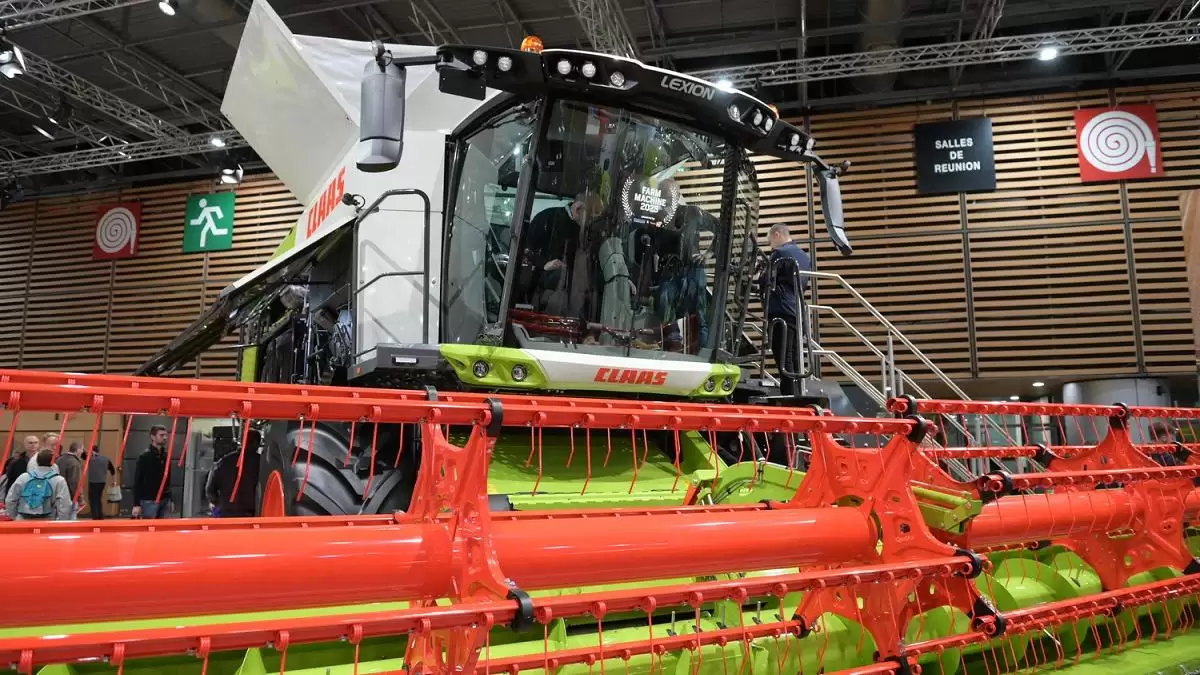 Nívós díj a nagy teljesítményű CLAAS kombájnoknak – Elismerést kapott a CLAAS LEXION a SIMA 2022 rendezvényen