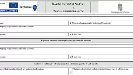 Tájékoztató a gazdálkodókat segítő elektronikus Gazdálkodási naplóról