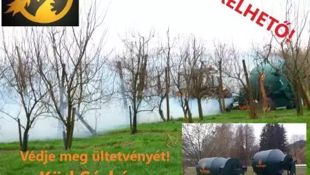 KÖD SÁRKÁNY fagyvédelmi berendezés