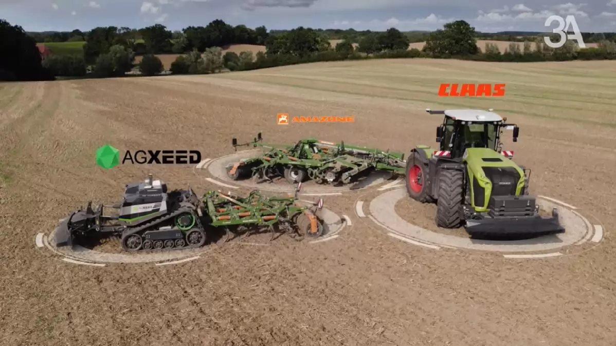 A CLAAS, az AgXeed és az Amazone létrehozzák a  világ első több gyártóból álló autonómia-csoportját