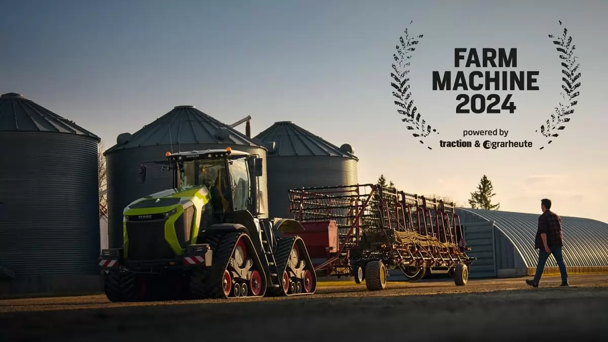 Szakértő zsűri díjazta a CLAAS nagy traktor és autonómia csoportot