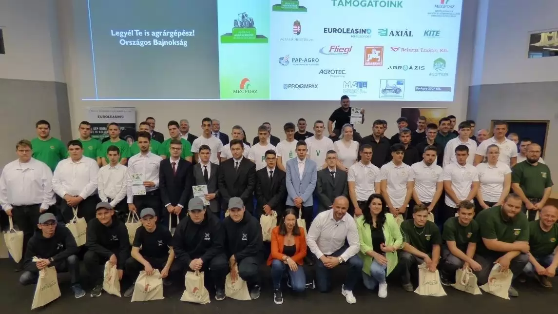 Megállíthatatlanok a Legyél Te is agrárgépész! Országos Bajnokság versenyzői