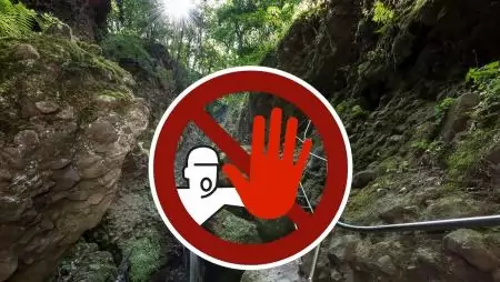 Ideiglenesen lezárják a Rám-szakadékot