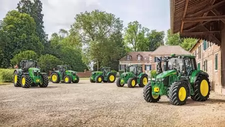 A John Deere bemutatja új 6M sorozatú traktorait – Instant termelékenység – erőteljes, gyors, intuitív