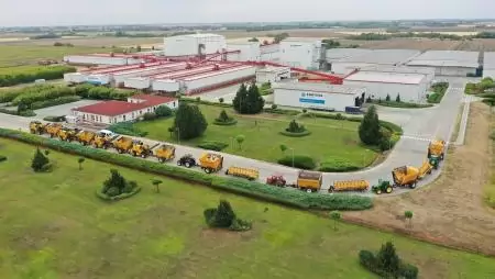 A Corteva a megszokottnál korábban kezdte meg a betakarítási szezont a vetőmag-feldolgozó üzemében