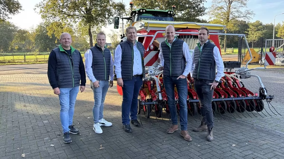 Holland földön a Pöttinger