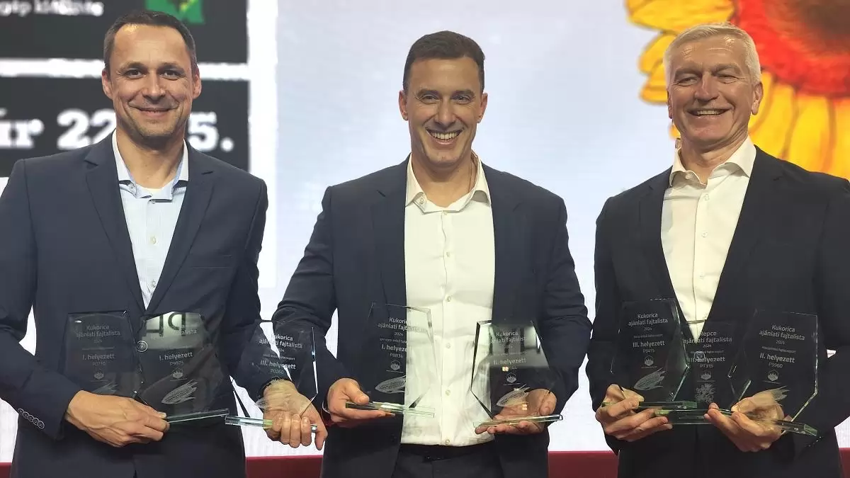 Díjnyertes Pioneer® hibridek segítik a magyar gazdákat a magas terméshozamok elérésében a növénytermesztésben 