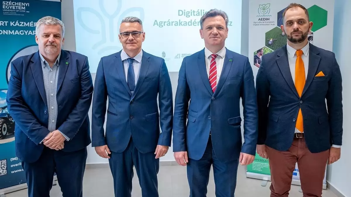 Tudás és digitalizáció: a Széchenyi István Egyetem részvételével vitték sikerre a Digitális Agrárakadémia Plusz programot