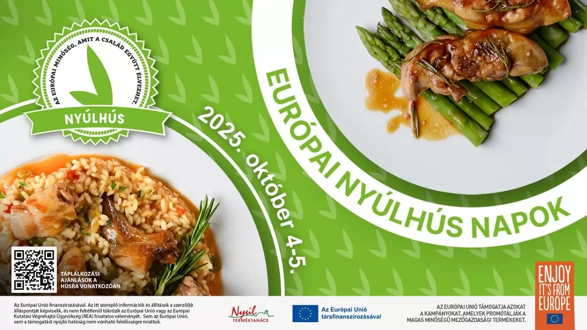 A hétvége főfogása a nyúl – Európai Nyúlhús Napok 2025. október 4-5-én