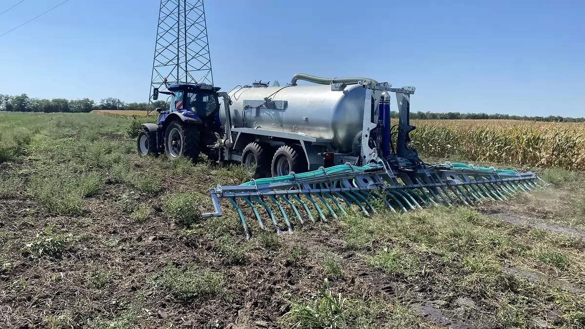 Mesterséges intelligencia alapú precíziós hígtrágya-kijuttatási technológia kifejlesztése
