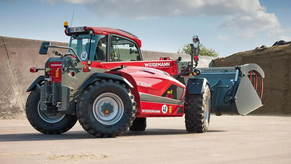Kifinomult erőművész – A Weidemann T7042 rakodógép