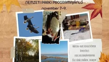  Nemzeti Park hétvégi programajánló 