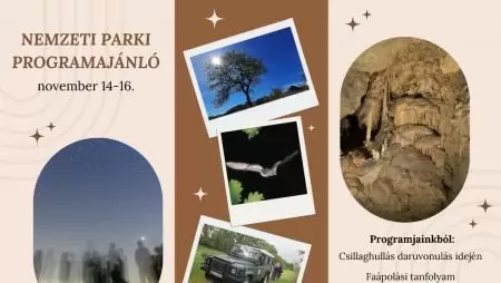  Nemzeti Park hétvégi programajánló