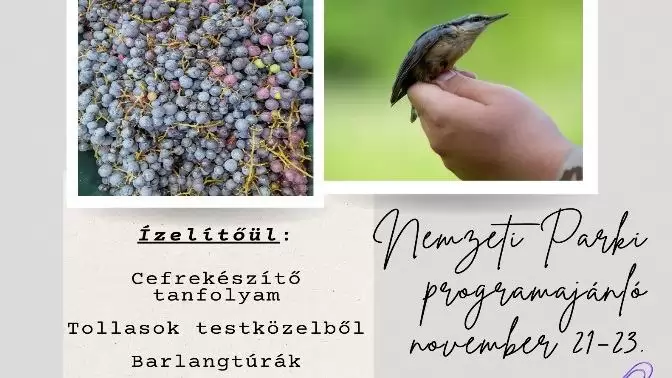  Nemzeti Park hétvégi programajánló 