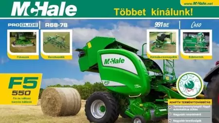 McHale gépek: megbízhatóság és hatékonyság a takarmányozás szolgálatában